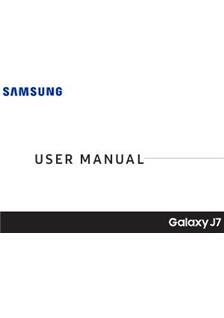 Samsung Galaxy J7 (2018) manual. Smartphone Instructions.